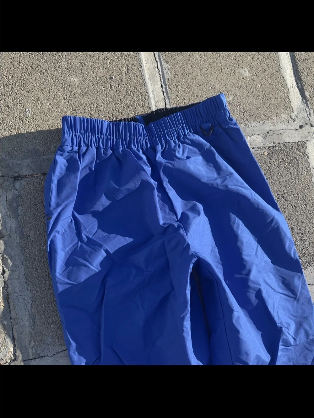 Vintage Columbia Blue Windbreaker Pants